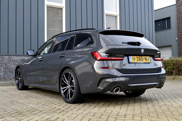 BMW 3-SERIE Touring 320i M-Sport Rijklaarprijs-Garantie Leder Interieur Apple carplay Led Trekhaak 19 Inch