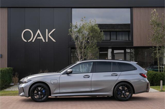 BMW 3-SERIE Touring 330e xDrive | M-Sport | Live Cockpit | Panorama | Leder | Memory | ACC | Head-Up | H&K | 19"LM | Skyscraper Grau
