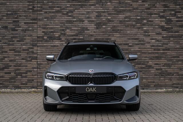 BMW 3-SERIE Touring 330e xDrive | M-Sport | Live Cockpit | Panorama | Leder | Memory | ACC | Head-Up | H&K | 19"LM | Skyscraper Grau