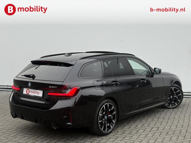 BMW 3-SERIE Touring 330i High Executive M-Sport Panoramadak Head-Up | Achtruitrijcamera | Hifi | DAB | Apple CarPlay | Leer