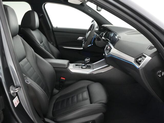 BMW 3-SERIE Touring M340i xDrive High Executive |M-sport|dealer onderhouden|Concaver 19"|carbon splitterset|panoramadak|Harman & Kardon|HUD|memory|360 camera|M-sportstoelen|Apple Carplay|blind spot|