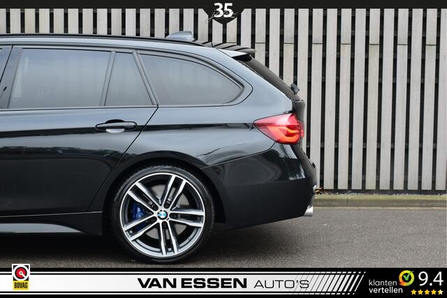BMW 3-SERIE Touring 318i M Sport Automaat Leder Trekhaak Navi Stoelverw. H&K Head-Up NL-Auto!