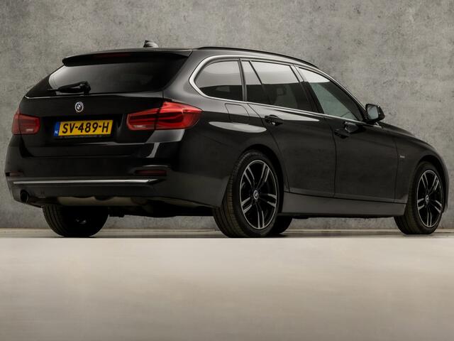 BMW 3-SERIE 318i Luxury Sport Automaat (VIRTUAL COCKPIT, GROOT NAVI, COGNAC LEDER, STOELVERWARMING, PARKEERSENSOREN, ELEK ACHTERKLEP, GETINT GLAS, NIEUWE APK, NIEUWSTAAT)