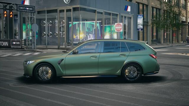 BMW 3-SERIE Touring M3 xDrive Competition High Executive Automaat / M Drive Professional / M Carbon kuipstoelen / M Carbon-keramische remmen / M Adaptief onderstel / Parking Assistant Plus