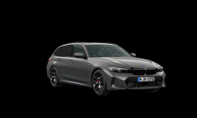 BMW 3-SERIE Touring 330e M Sport Pro, pano, 19", tr.haak, H/K, shadow line, carbon, memory, LED-kopl., HUD, privacy, NP82k