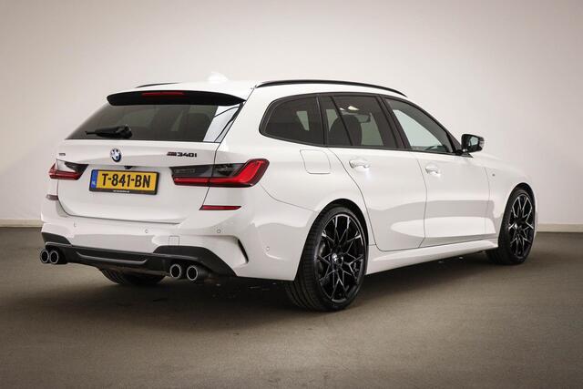 BMW 3-SERIE Touring M340i xDrive High Executive | COPILOT / COMFORT ACCES- PACK | LASER LED | PANORAMADAK | HEAD UP | 360 CAMERA | TREKHAAK | 20"