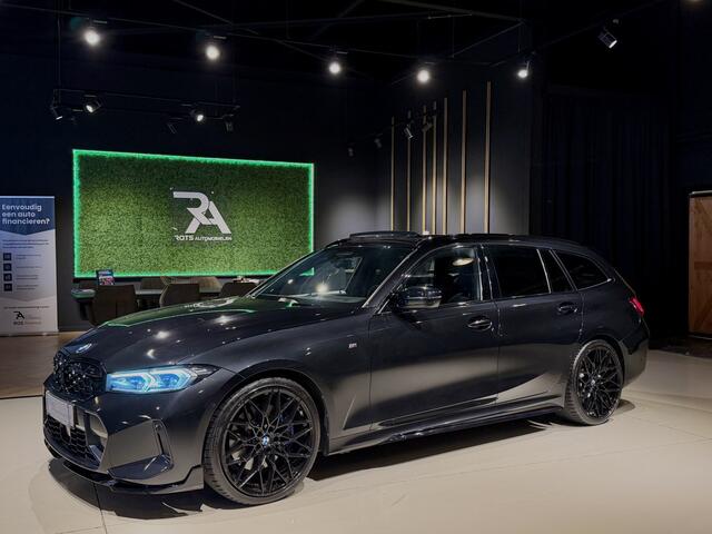 BMW 3-SERIE Touring M340i xDrive Pano|Leer|LED|Camera|Headup Zwart