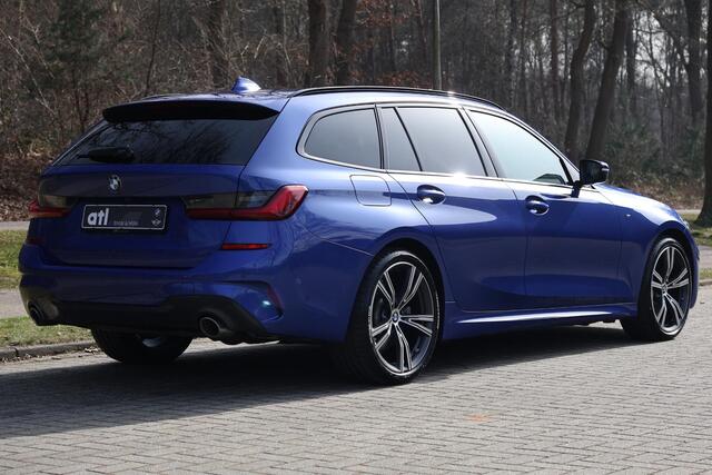 BMW 3-SERIE Touring 330i xDrive High Executive M-pakket | Pano | HUD | 19" | Laser | Keyless | Hifi | Camera | DAB | Elektr. stoel + mem | Alarm kl.3 | Etc.