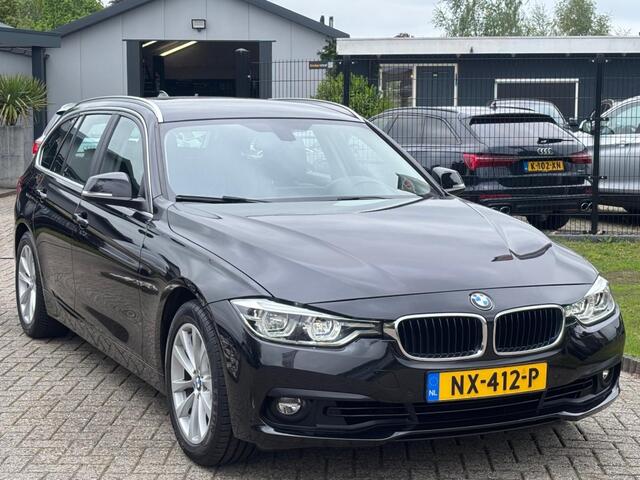 BMW 3-SERIE Touring 320i High Executive Automaat 2017 Zwart Leder