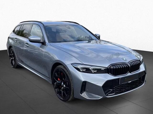 BMW 3-SERIE Touring 330e xDrive M-SPORT Pro ** AD. LED, BEIGE LEDER, TREKH, PANO, MEM, H&K, 19-inch LMV ** Ex BMW-AG ** ** INFORMEER OOK NAAR ONZE AANTREKKELIJKE FINANCIAL-LEASE TARIEVEN **