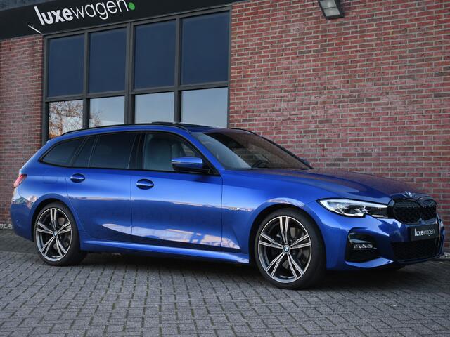 BMW 3-SERIE Touring 330e xDrive M-Sport Pano Trekh El-zetels HUD Laser 19inch Adp-onderstel