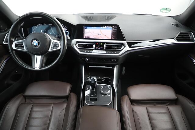 BMW 3-SERIE 330e High Executive Shadowline Pakket Bruin Leder 18 inch Full LED Harman Kardon Adaptive Cruise Memory Stoelen