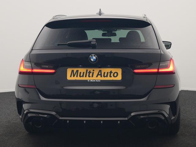 BMW 3-SERIE Touring 330e M Sport PHEV 293pk Dealer O.H. | Trekhaak Af Fabriek | Adaptive Cruise | Head Up | 360 Camera | Adaptief Onderstel | Alcantara Sportstoelen & Stuur Verwarmd | Laser LED | Sfeerverlichting | Keyless | Blis | Apple Carplay | Plug In Hybrid |