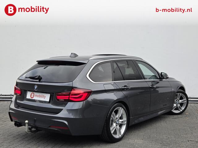 BMW 3-SERIE Touring 320i High Executive M-Sport Trekhaak 1800kg Panoramadak Apple CarPlay NL Auto! | Head-Up | Achteruitrijcamera | Leer | Dealer Auto