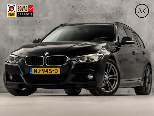 BMW 3-SERIE 320i M Sport High Executive 184Pk Automaat (GROOT NAVI, M PAKKET, DEALER ONDERHOUDEN, LEDER, STOELVERWARMING, SPORTSTOELEN, PARKEERSENSOREN, GETINT GLAS, SPORT AUTOMAAT, NIEUWSTAAT)