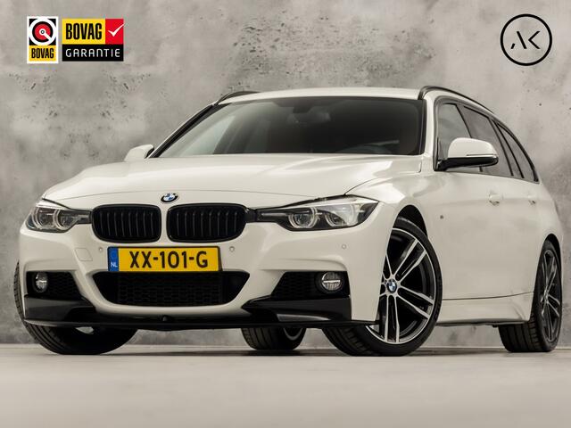 BMW 3-SERIE 318i M Sport Automaat (GROOT NAVI, M PAKKET, VIRTUAL COCKIT, COGNAC LEDER, SPORTSTOELEN, STOELVERWARMING, GETINT GLAS, ELEK ACHTERKLEP, NIEUWE APK, NIEUWSTAAT)