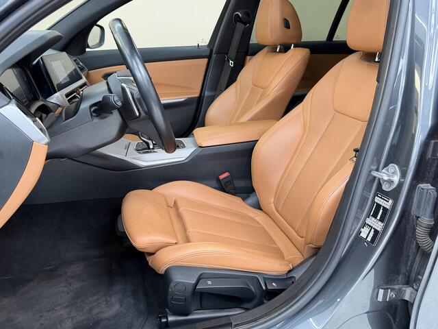 BMW 3-SERIE Touring 318i Advantage, 157Pk, 2022, 1ste eigenaar, Panoramadak, Trekhaak, Climate control, Apple CarPlay, Sportstoelen, Navigatie, Elektrische achterklep, Parkeersensoren,