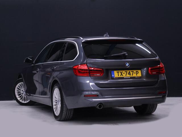 BMW 3-SERIE Touring 318i Luxury Edition [SCHUIFKANTELDAK, APPLE CARPLAY, MEMORY SEATS, STOELVERWARMING, 360 CAMERA, VOL LEDER, PDC V+A, NAVIGATIE PROFESSIONAL, CLIMATE, ELEKTRISCHE ACHTERKLEP, LED, KEYLESS START, HIFI SOUND, NIEUWS