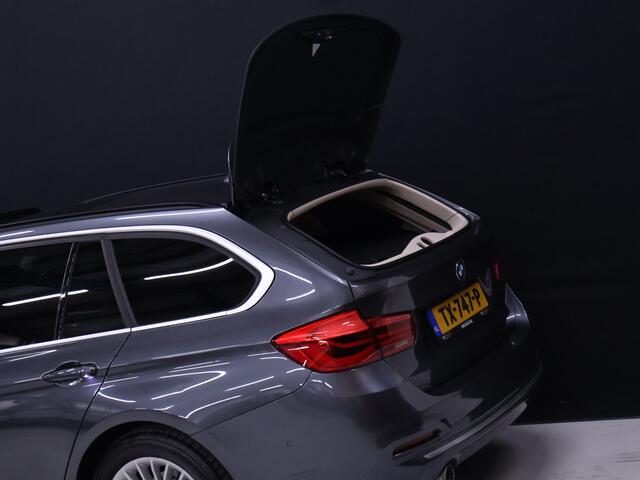 BMW 3-SERIE Touring 318i Luxury Edition [SCHUIFKANTELDAK, APPLE CARPLAY, MEMORY SEATS, STOELVERWARMING, 360 CAMERA, VOL LEDER, PDC V+A, NAVIGATIE PROFESSIONAL, CLIMATE, ELEKTRISCHE ACHTERKLEP, LED, KEYLESS START, HIFI SOUND, NIEUWS