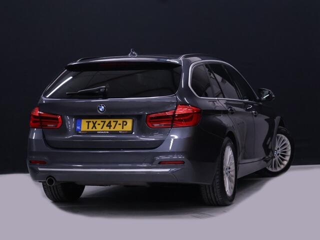 BMW 3-SERIE Touring 318i Luxury Edition [SCHUIFKANTELDAK, APPLE CARPLAY, MEMORY SEATS, STOELVERWARMING, 360 CAMERA, VOL LEDER, PDC V+A, NAVIGATIE PROFESSIONAL, CLIMATE, ELEKTRISCHE ACHTERKLEP, LED, KEYLESS START, HIFI SOUND, NIEUWS