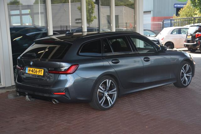 BMW 3-SERIE Touring 320i Executive Edition Nederlandse auto 137816 NAP SHADOW LINE nette auto breedset half leren bekleding led navigatie ecc parkeersensoren getinte ramen zwarte raamlijsten