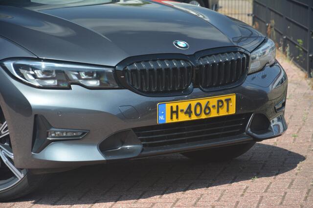 BMW 3-SERIE Touring 320i Executive Edition Nederlandse auto 137816 NAP SHADOW LINE nette auto breedset half leren bekleding led navigatie ecc parkeersensoren getinte ramen zwarte raamlijsten