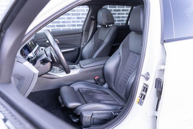 BMW 3-SERIE Touring 320e High Executive M-Sport | Panoramadak | HiFi Audio | 360 Graden Camera | Cruise Control Adaptief | Live Cockpit Professional | Sportstoelen | Stoelverwarming | Apple Carplay | Android Auto | Privacy Glas | Plug-in Hybrid (PHEV)
