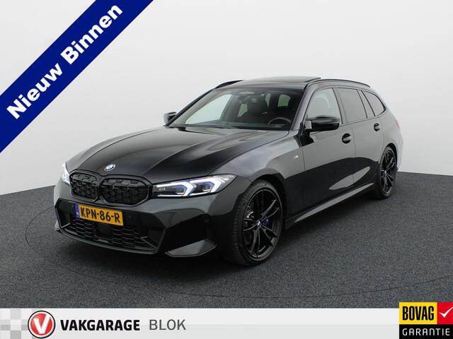 BMW 3-SERIE Touring M340i xDrive | Pano | Keyless | Memory | Trekhaak | Laser | Head Up | 19'' | Prijs Rijklaar!!