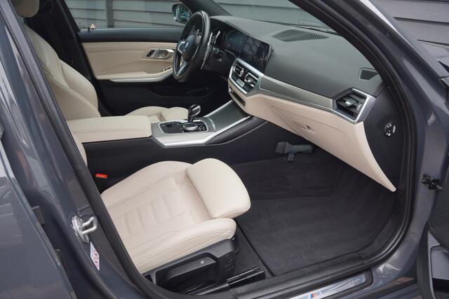 BMW 3-SERIE 320e Business Edition Plus - M SPORT - LASER LED - SCHUIFDAK - LEDER - CARPLAY -