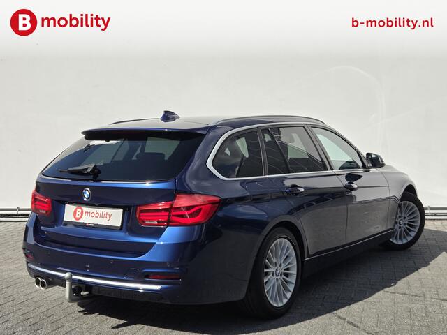 BMW 3-SERIE Touring 320i High Executive Luxury-Line 184Pk! Automaat | Trekhaak 1.800Kg | Navigatie Professional | Cruise Control | Achteruitrijcamera | RTTI | Hifi Sound System | Head-Up Display |
