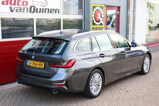 BMW 3-SERIE Touring 330i High Executive Edition O.a: Voll. Leder, Pdc, Led, Carplay, Elktr. achterklep, Sportstoelen, Etc.. Rijklaar! All-in prijs!