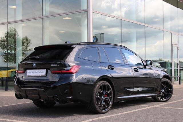 BMW 3-SERIE Touring 330e M Sport Automaat / Panoramadak / Trekhaak / Sportstoelen / Adaptieve LED / Comfort Access / Parking Assistant Plus / Active Cruise Control