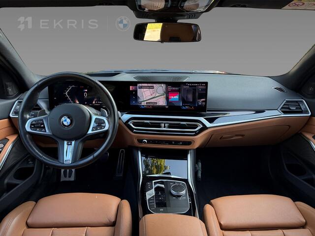 BMW 3-SERIE Sedan M340i xDrive | M Sportpakket Pro | Driving Assistant Professional | HIFI System Harman Kardon | Elektrisch bediend glazen schuif-/kanteldak | Extra getint glas