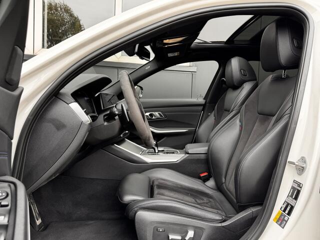 BMW 3-SERIE Touring 330e High Executive M-sport/Pano/Head-up/trekh/Laserlicht/Elek stoelen