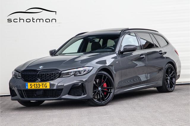 BMW 3-SERIE Touring M340i xDrive High Executive Pano, Head-up, Leder, Trekhaak, Laserlight