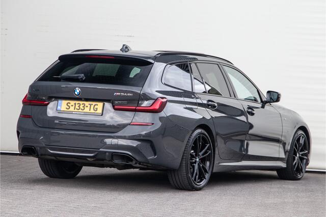 BMW 3-SERIE Touring M340i xDrive High Executive Pano, Head-up, Leder, Trekhaak, Laserlight