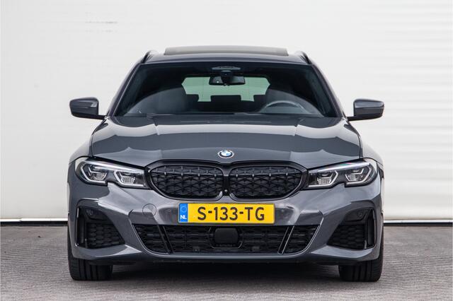 BMW 3-SERIE Touring M340i xDrive High Executive Pano, Head-up, Leder, Trekhaak, Laserlight
