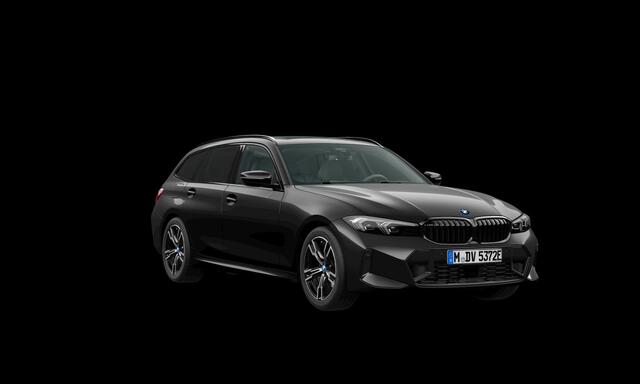 BMW 3-SERIE Touring 330e | M-Sport | Live Cockpit | Panorama | Leder/Alcantara | HiFi | Camera | ACC | Saphire Zwart
