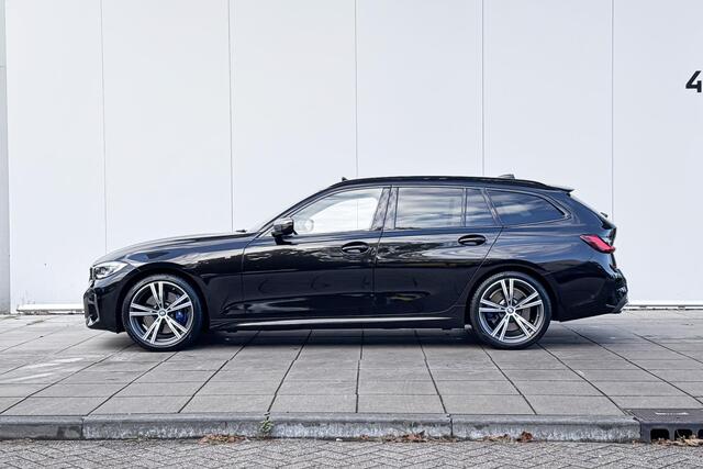 BMW 3-SERIE Touring M340i xDrive High Executive Individual / Adaptief M onderstel / Harman Kardon / Glazen Panoramadak / Elektrisch verstelbare stoelen / Laserlicht / Interieurvoorverwarming / Trekhaak Zwenkbaar / 19"Inch / Citrinschwarz ii Individual – foto 2