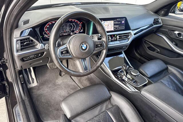BMW 3-SERIE Touring M340i xDrive High Executive Individual / Adaptief M onderstel / Harman Kardon / Glazen Panoramadak / Elektrisch verstelbare stoelen / Laserlicht / Interieurvoorverwarming / Trekhaak Zwenkbaar / 19"Inch / Citrinschwarz ii Individual – foto 5