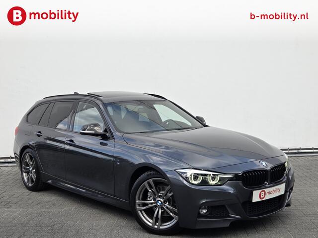 BMW 3-SERIE Touring 320i High Executive M-Sport Trekhaak 1800kg Apple CarPlay NL Auto! | Head-Up | Panoramadak | Hifi | DAB Audio | Leer