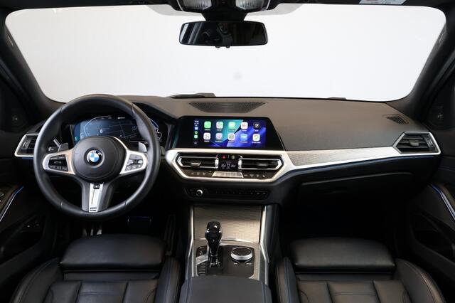 BMW 3-SERIE 330e M Sport Portimao Blau Schuifdak Laserlight Head-Up Harman Kardon Adaptief M-onderstel 19 791M Memory Com