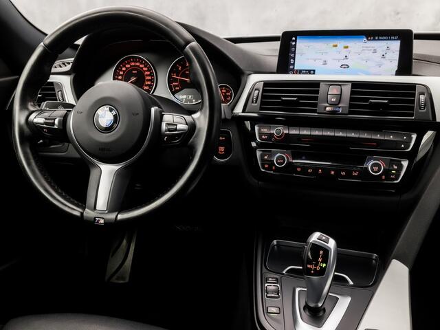 BMW 3-SERIE GT 320i M Sport High Executive 184Pk Automaat (GROOT NAVI, M PAKKET, STOELVERWARMING, LEDER, SPORTSTOELEN, GETINT GLAS, PARKEERSENSOREN, NIEUWSTAAT)