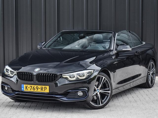 BMW 4-SERIE Cabrio 430i HIGH EXECUTIVE | COMFORT ACCESS | HARMAN/KARDON CAMERA | SPORTSTOELEN | MEMORY SEATS | NECK VERWARMING | ADAPTIVE LED | PDC | TREKHAAK