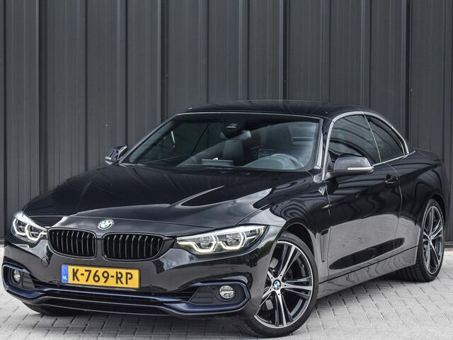 BMW 4-SERIE Cabrio 430i HIGH EXECUTIVE | COMFORT ACCESS | HARMAN/KARDON CAMERA | SPORTSTOELEN | MEMORY SEATS | NECK VERWARMING | ADAPTIVE LED | PDC | TREKHAAK