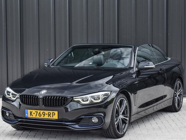 BMW 4-SERIE Cabrio 430i HIGH EXECUTIVE | COMFORT ACCESS | HARMAN/KARDON CAMERA | SPORTSTOELEN | MEMORY SEATS | NECK VERWARMING | ADAPTIVE LED | PDC | TREKHAAK