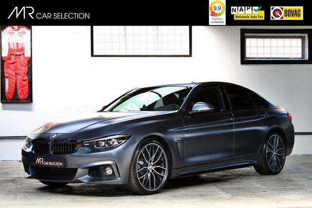 BMW 4-SERIE Gran Coupé 418i High Executive Edition | M-Sport | Individual matgrijs | 20 inch | NL auto | BTW |