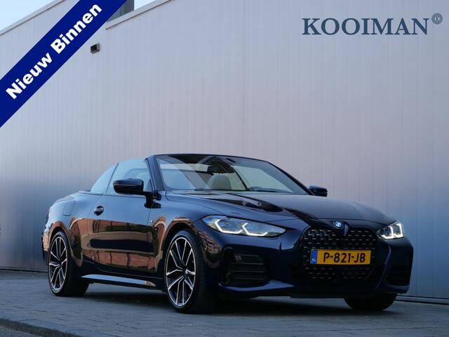BMW 4-SERIE Cabrio M440i 374pk xDrive High Executive Automaat Headup-display / Trekhaak / Stuur- en nekverwarming