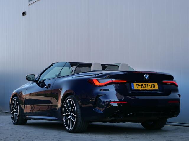 BMW 4-SERIE Cabrio M440i 374pk xDrive High Executive Automaat Headup-display / Trekhaak / Stuur- en nekverwarming