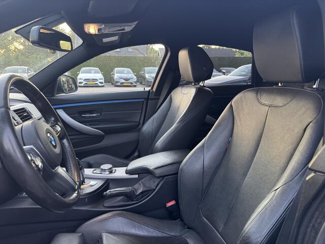 BMW 4-SERIE Gran Coupé 420i Corporate Lease High Executive / Leder / Head-up / 18'' / Navigatie / Stoelverwarming / Getint glas / Cruise control